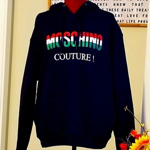 MOSCHINO mens hoodie
